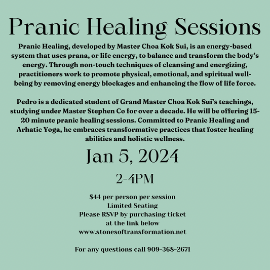 Pranic Healing Sessions