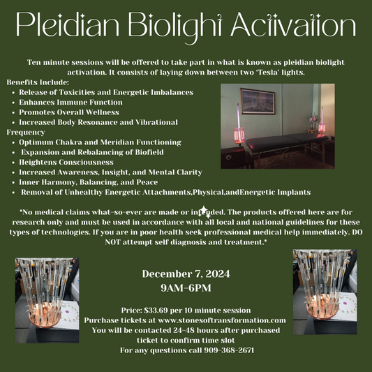 Pleidian Biolight Activation 12/7/24