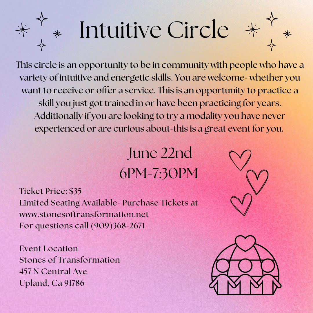 Intuitive Circle- 6/22/24