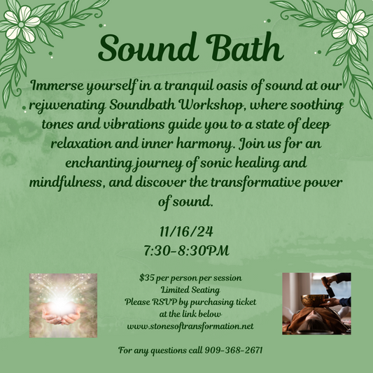 Sound Bath 11/16/24