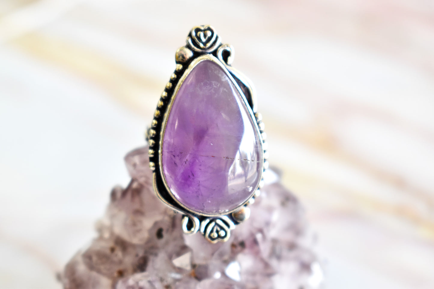 Amethyst Ring (Size 6.5)