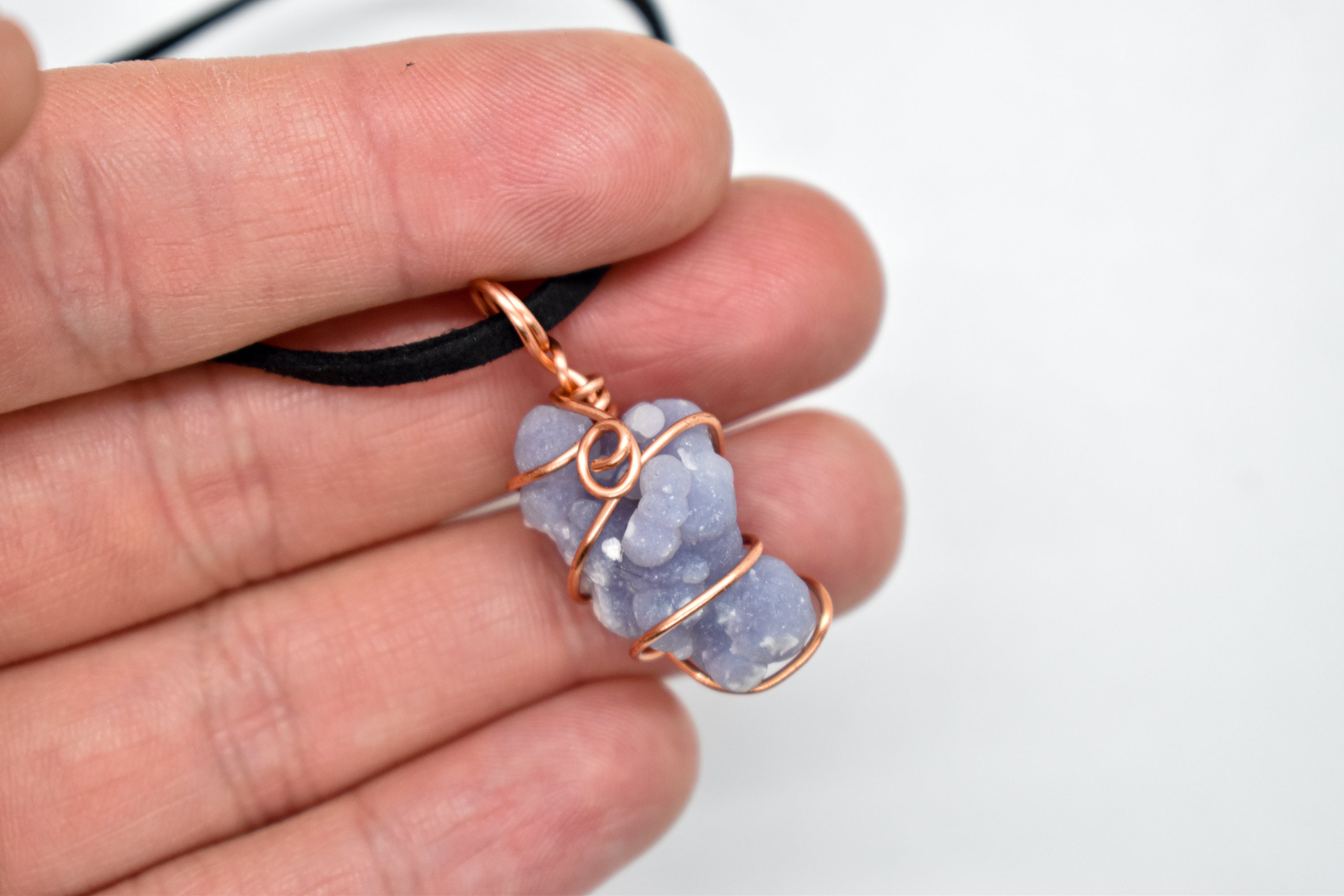 Buy Grape Agate Pendant, Genuine Untreated Indonesian Agate Online in India  - Etsy