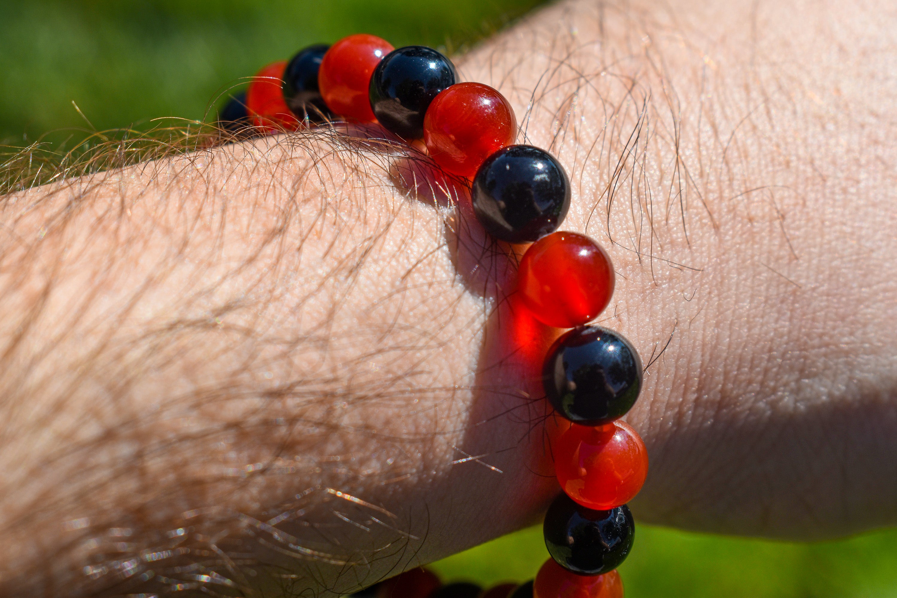 Black tourmaline shop and carnelian