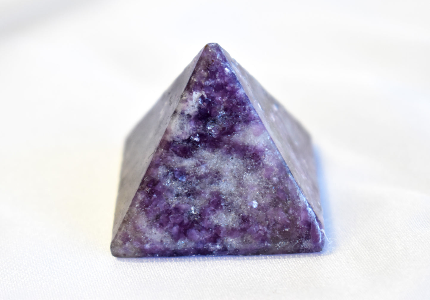 Lepidolite Pyramid