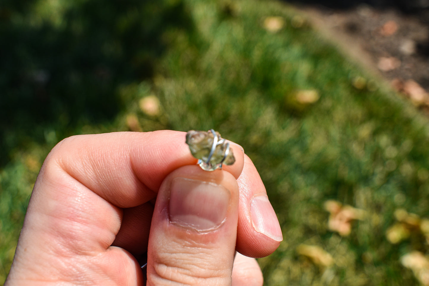 Moldavite Earrings